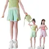 Girls' fringed stylish jeans, children's summer shorts, new children's clothing, trendy and explosive, loose and popular trendy pants Item Picture